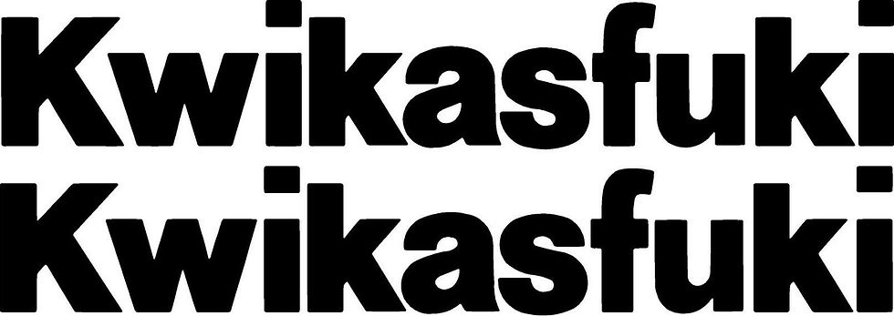 Kuikasfucki Logo Decal Sticker