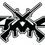 Thumbnail: 4x4 AK Gun Decal Sticker