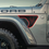 Thumbnail: 2 Tone Black Widow Fender Vent Vinyl Decal Sticker Fits Jeep Wrangler JL Jeep