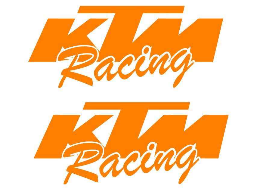 KTM Racing Vinyl Decal Sticker 25