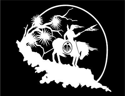 Native American Indian End of the Trail Car Window Decal Sticker 1 ...