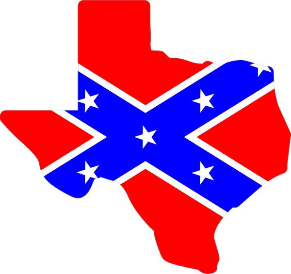 Texas Rebel Flag Decal Sticker