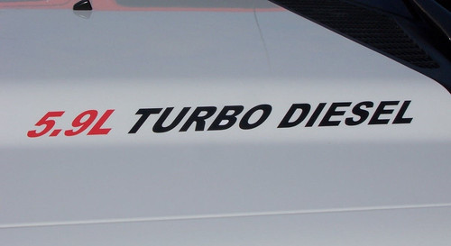 429 ENGINE ID EMBLEMS - GLOSS BLACK PAIR