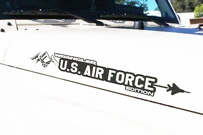 Jeep Wrangler U.S. AIR FORCE Decal Sticker