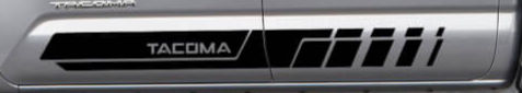 TRD Toyota Tacoma Rocker Panel Stripe Vinyl Decal Sticker 129