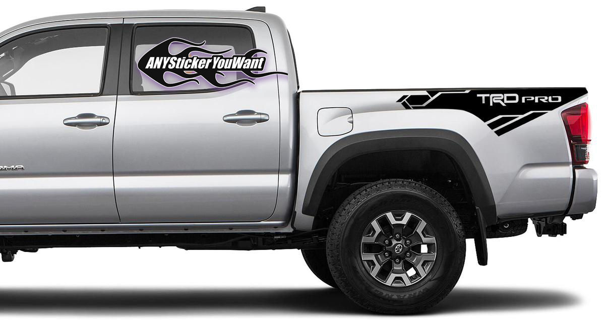TRD Toyota Tundra Tacoma Truck Bed Stripe Vinyl Decal Sticker 355