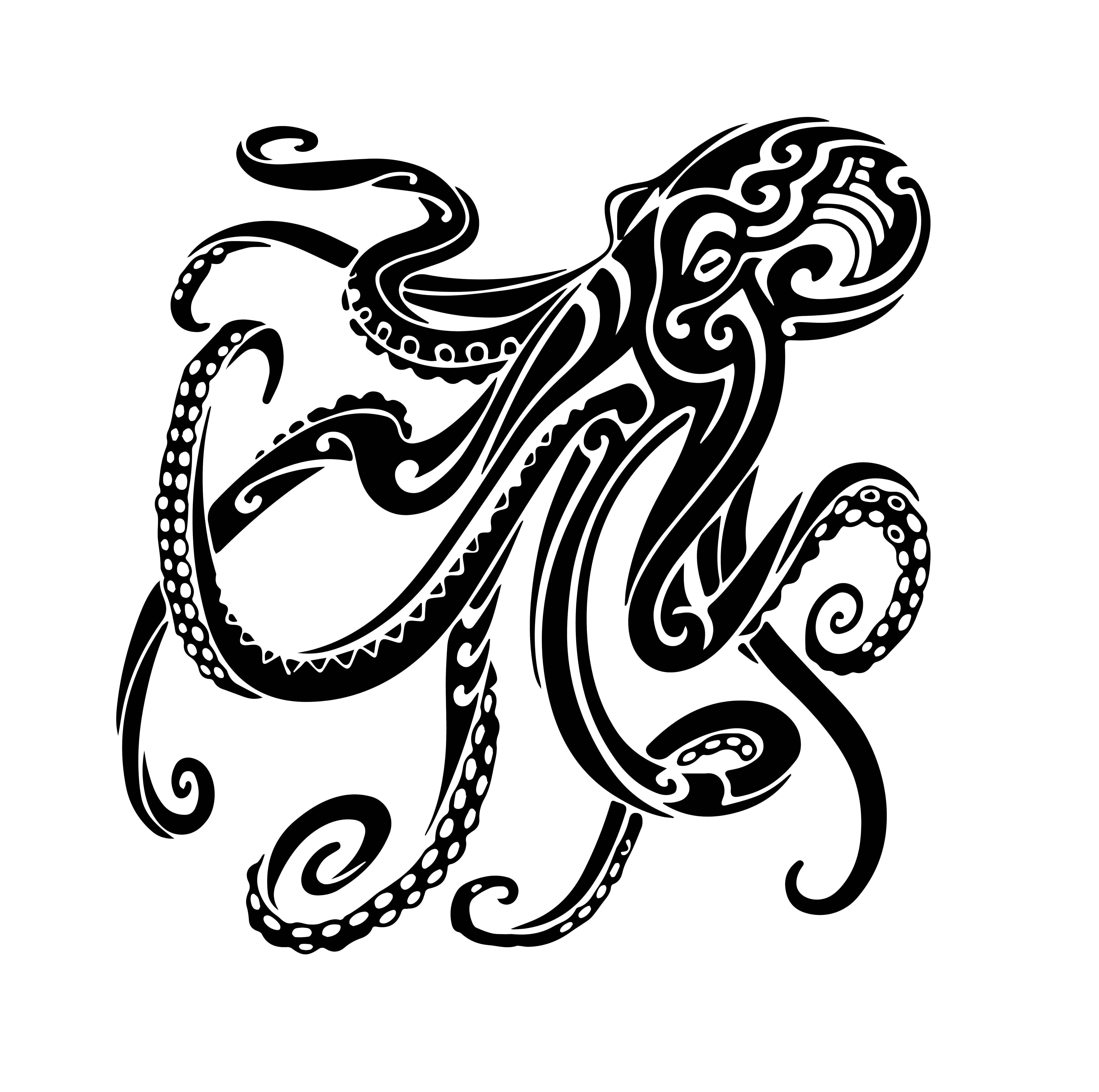 Octopus Decal Sticker 2