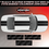 Thumbnail: 10_ Dual Rally Racing Pinstripe Stripe Kit Vinyl Decals Fits Dodge Charger