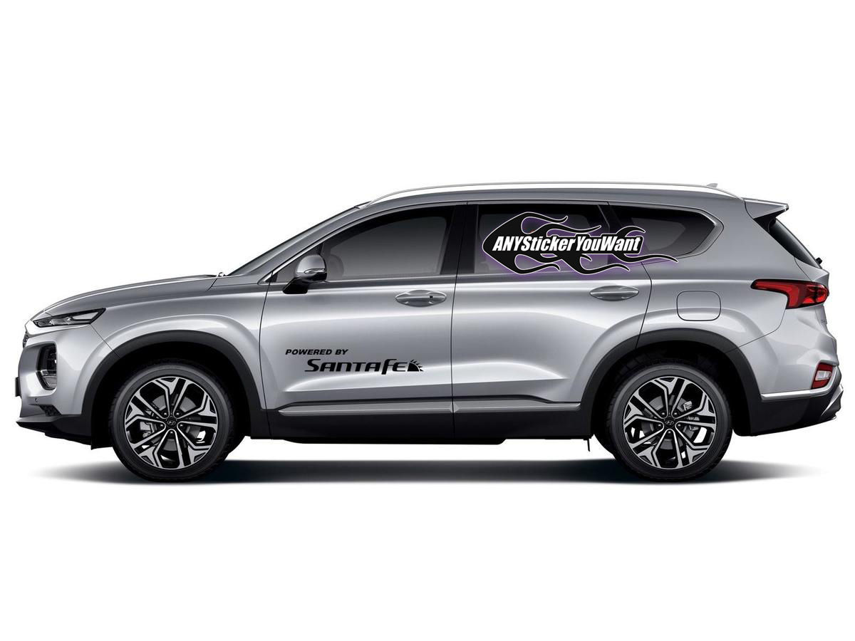 Hyundai Powered by Sanafe Decal Sticker 25