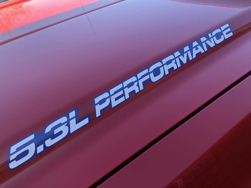 5.3L Performance Vinyl Decal Sticker | ANYStickerUWant.com