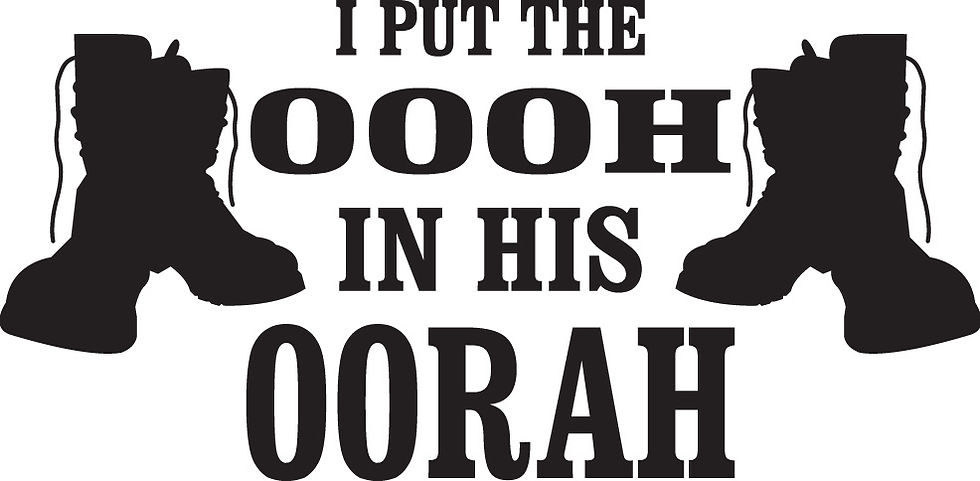 Thumbnail: I Put the OOOH In His Oorah Vinyl Decal Sticker