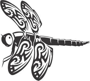 Dragonfly Decal Sticker 10