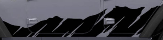 Jeep Full Side Rip Splash Decal Sticker 50
