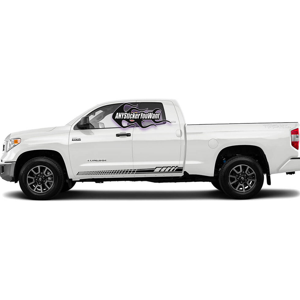 Universal Toyota Tacoma TRD Rocker Panel Truck Stripe Decal Sticker