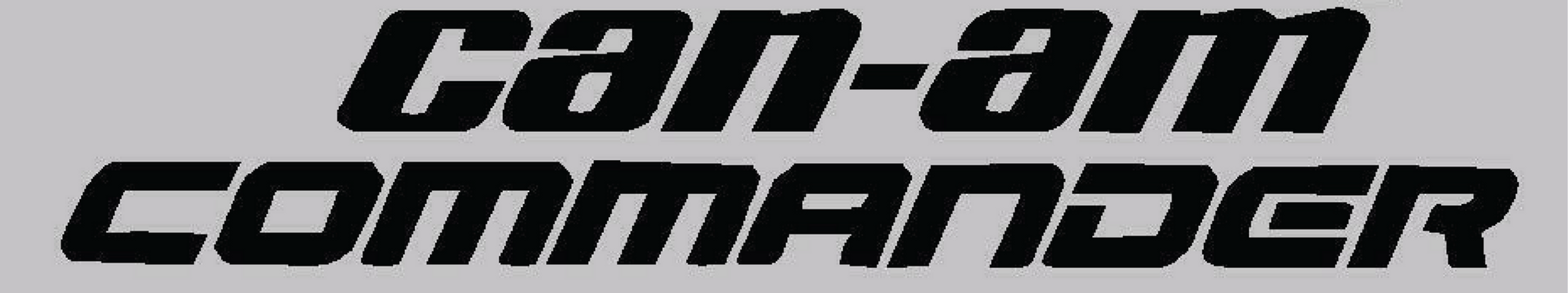 CAN-AM COMMANDER Decal Sticker 3