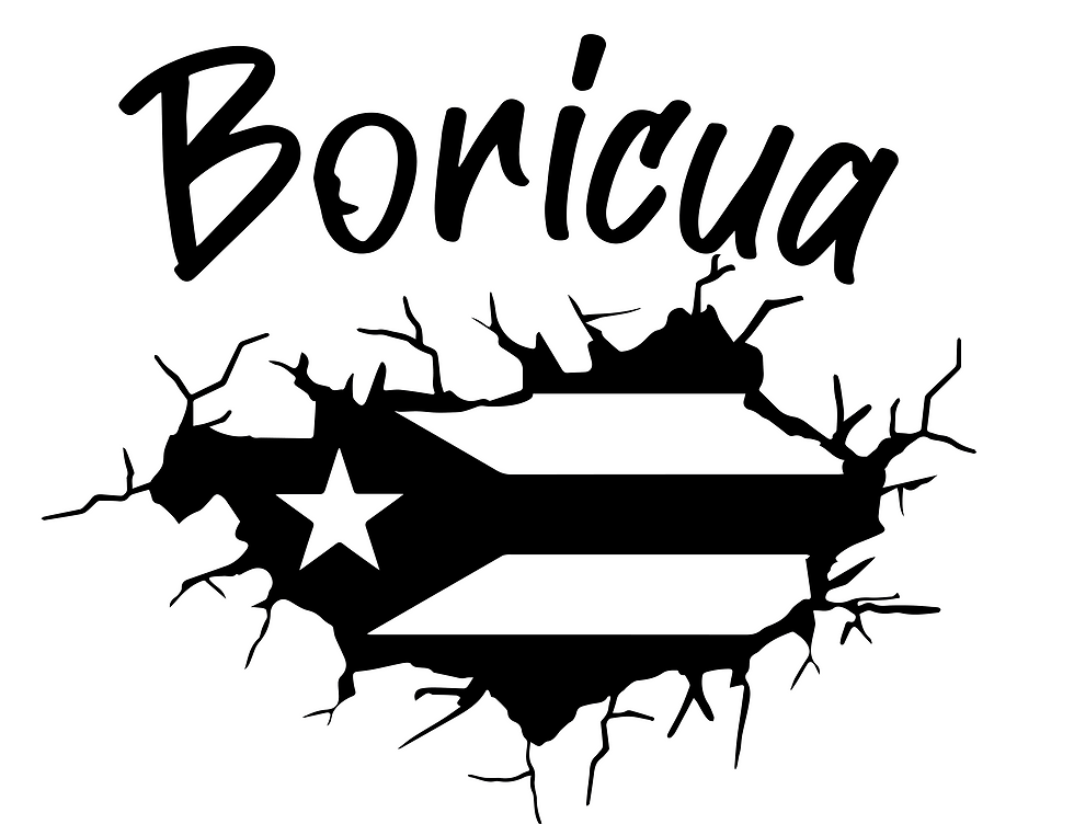 Thumbnail: Boricua Flag Decal Sticker