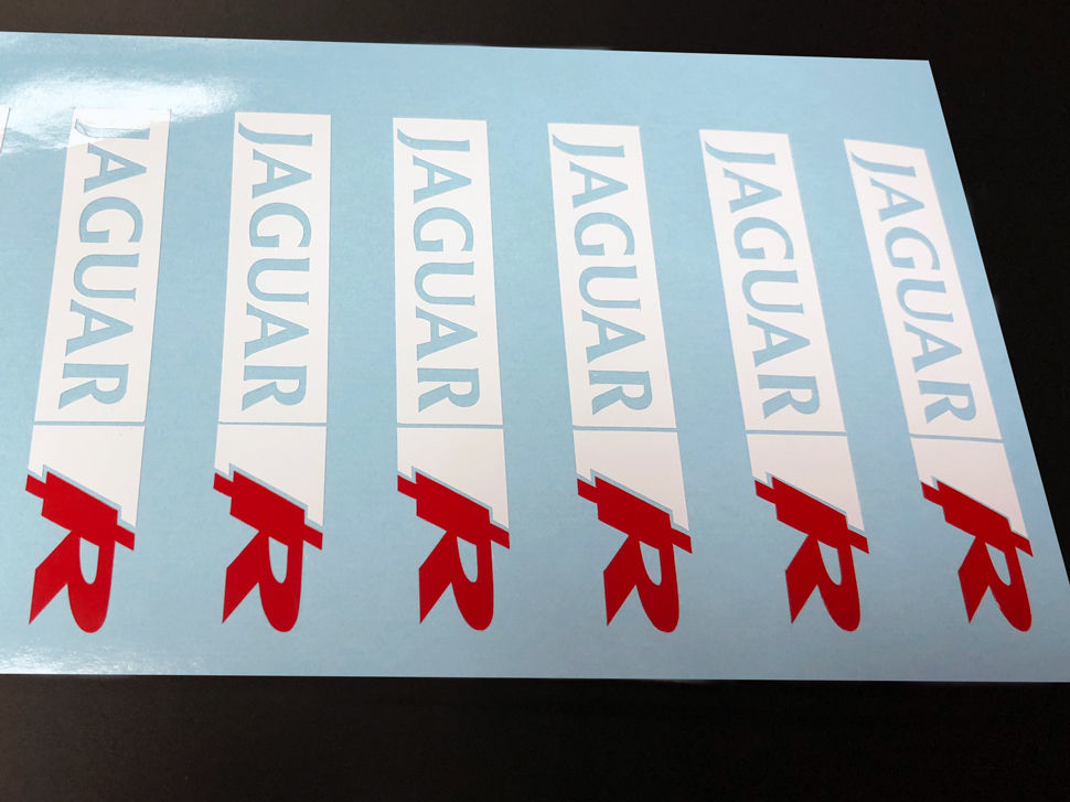 Jaguar R Vinyl Decal Sticker
