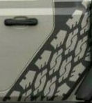 Jeep Gladiator Door Jam Tire Track Cab Body Side Decal Sticker 79