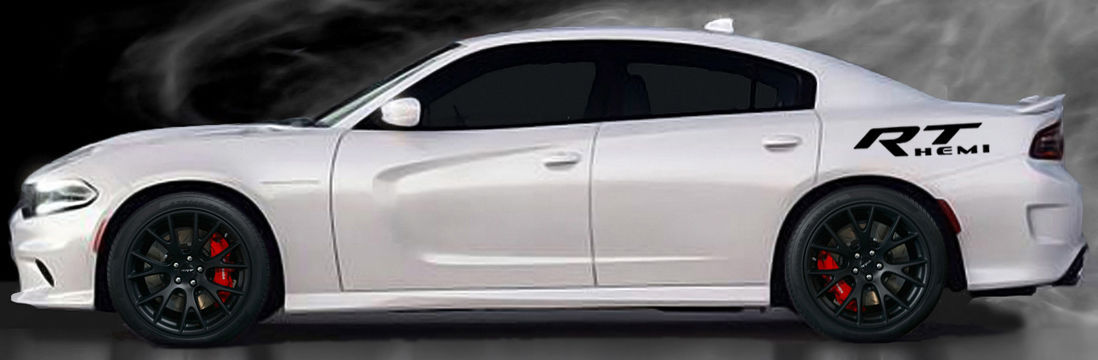 Dodge Challenger Charger RT Decal Sticker 28