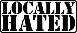 LOCALLY HATED Decal Sticker 5