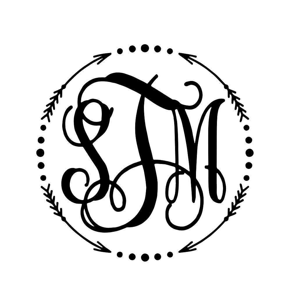 Thumbnail: Arrow Monogram Decal Sticker 7
