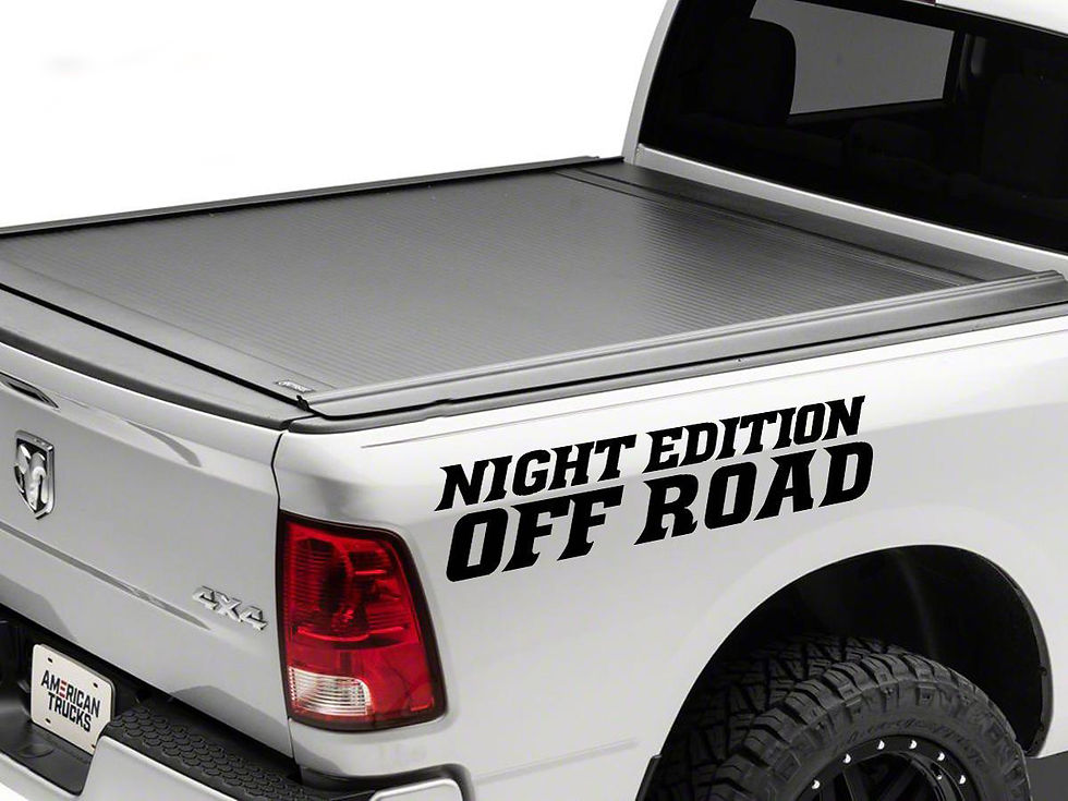Night Edition 4x4 Off Road Truck Bed Vinyl Decal Sticker 64