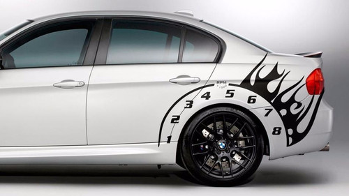 BMW Tachometer Tachymeter Vinyl Decal Sticker 61 | ANYStickerUWant.com