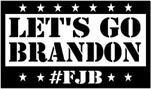 FJB Let's Go Brandon Vinyl Decal Sticker