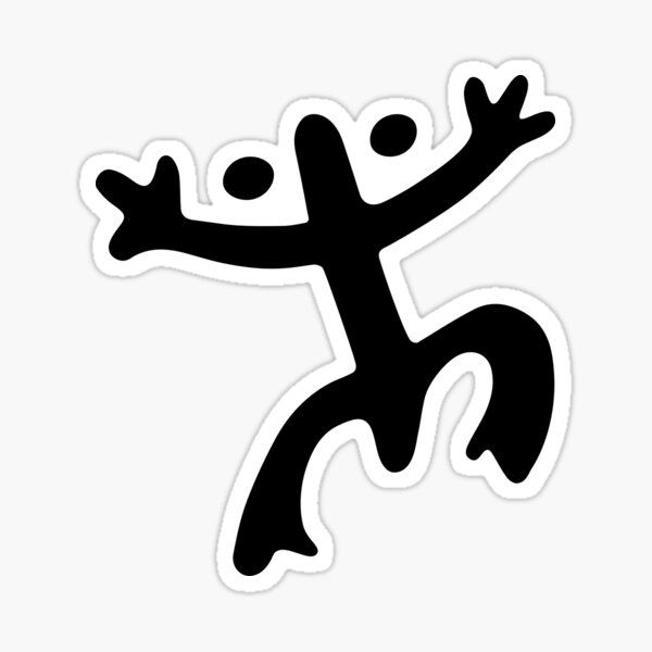 Puerto Rico Taino Frog Decal Sticker 6