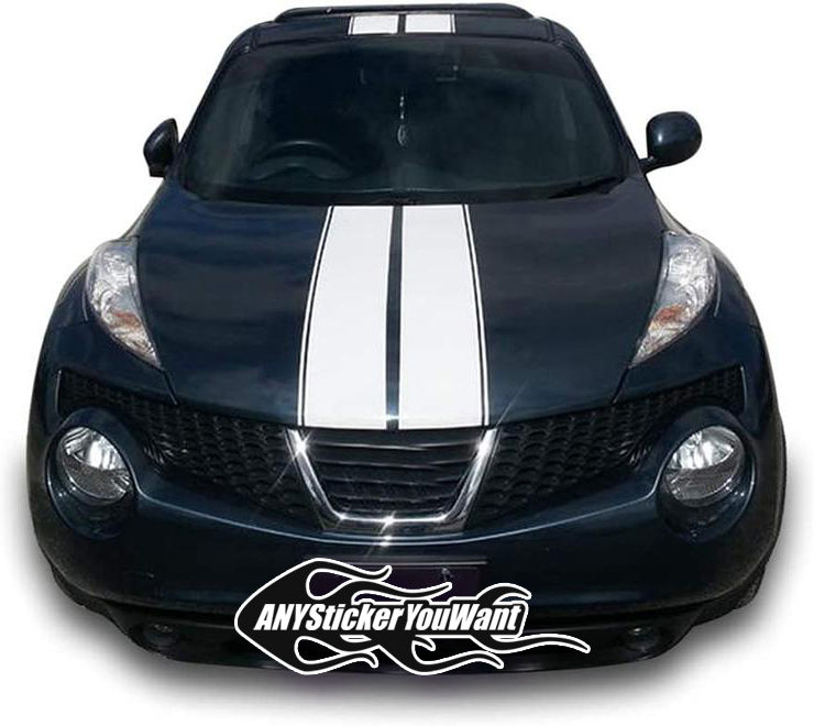 Thumbnail: Nissan Juke Double Rally Stripes Decal Sticker 2