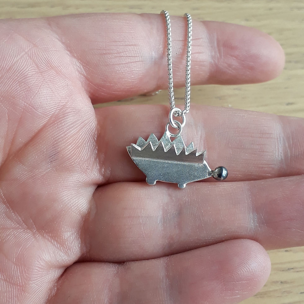 Thumbnail: British Hedgehog Pendant