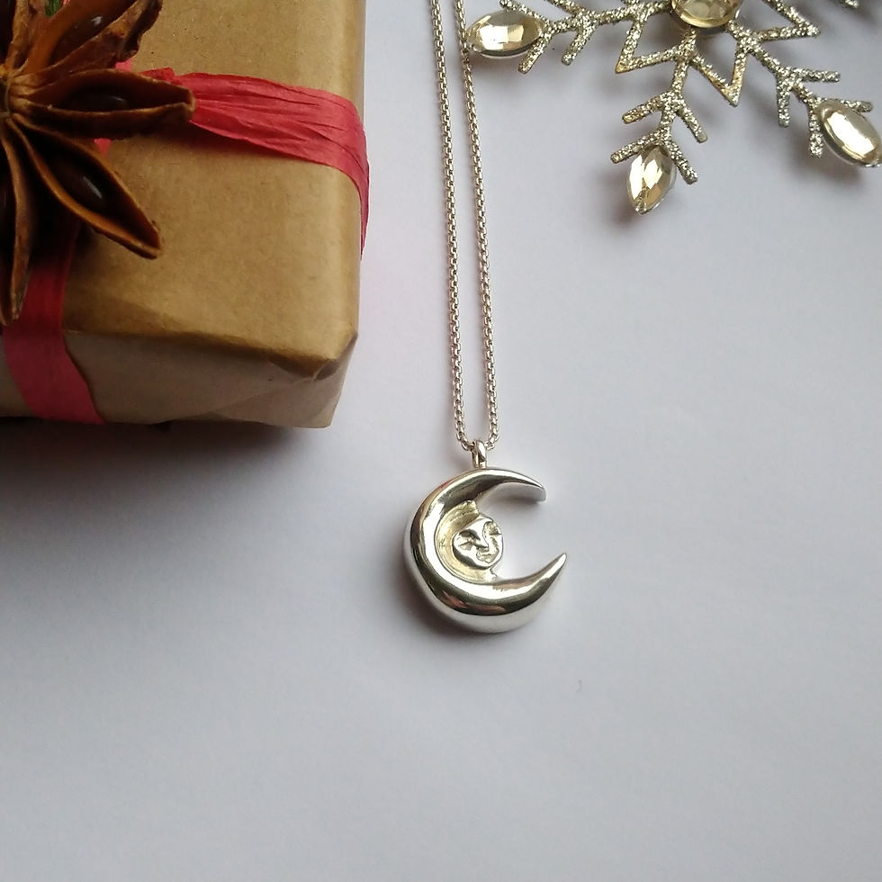 Μικρογραφία: Moon (Feggari / La Lune /Selene) Pendant