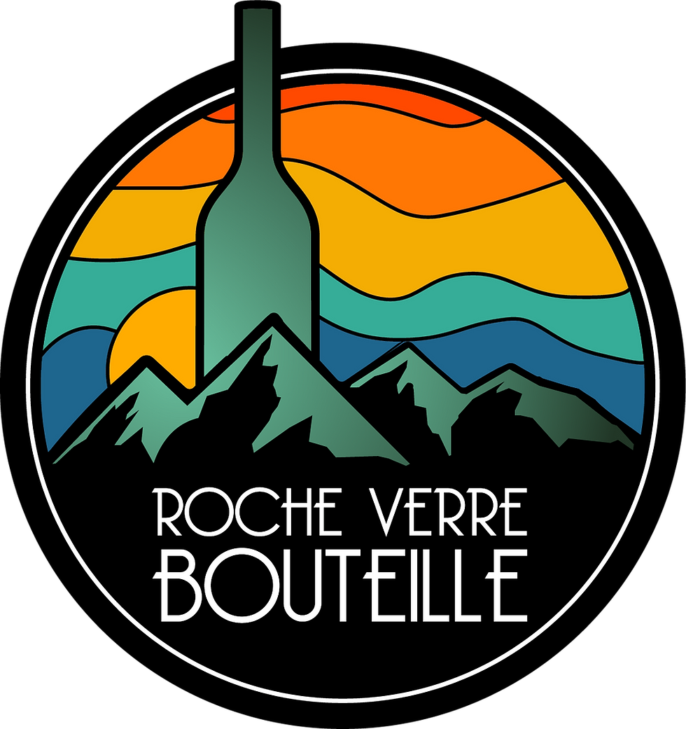 logo cave Roche Verre Bouteille - Caviste Réunion 974