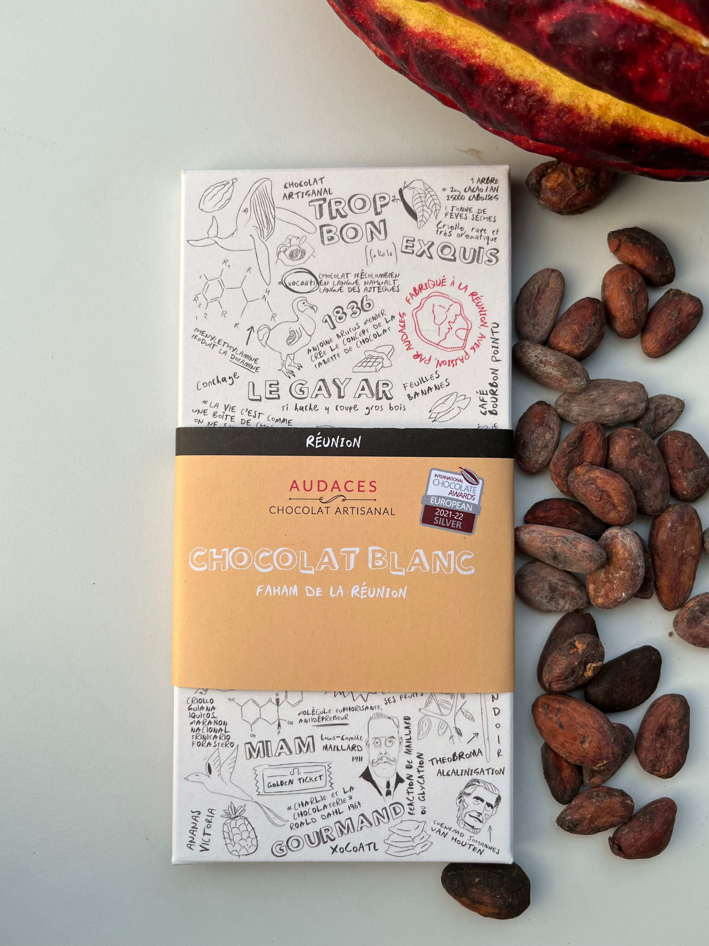 Chocolat Blanc - Faham de La Réunion