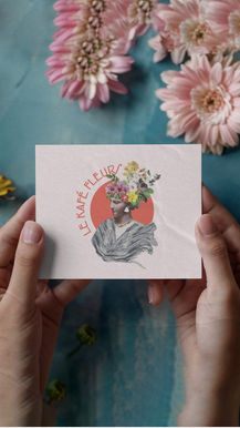 Identité Visuelle - Logotype Le Kafé Fleurs