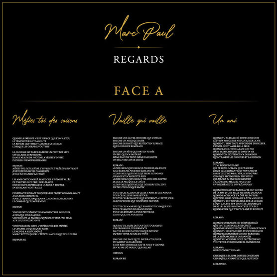 édition vinyle Marc Paul 