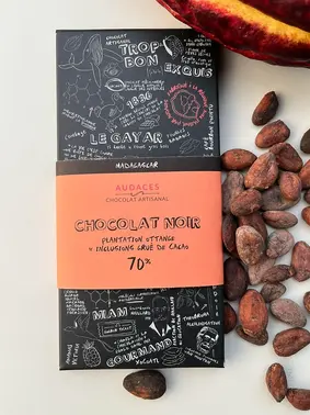 Packaging Tablette chocolat Réunion