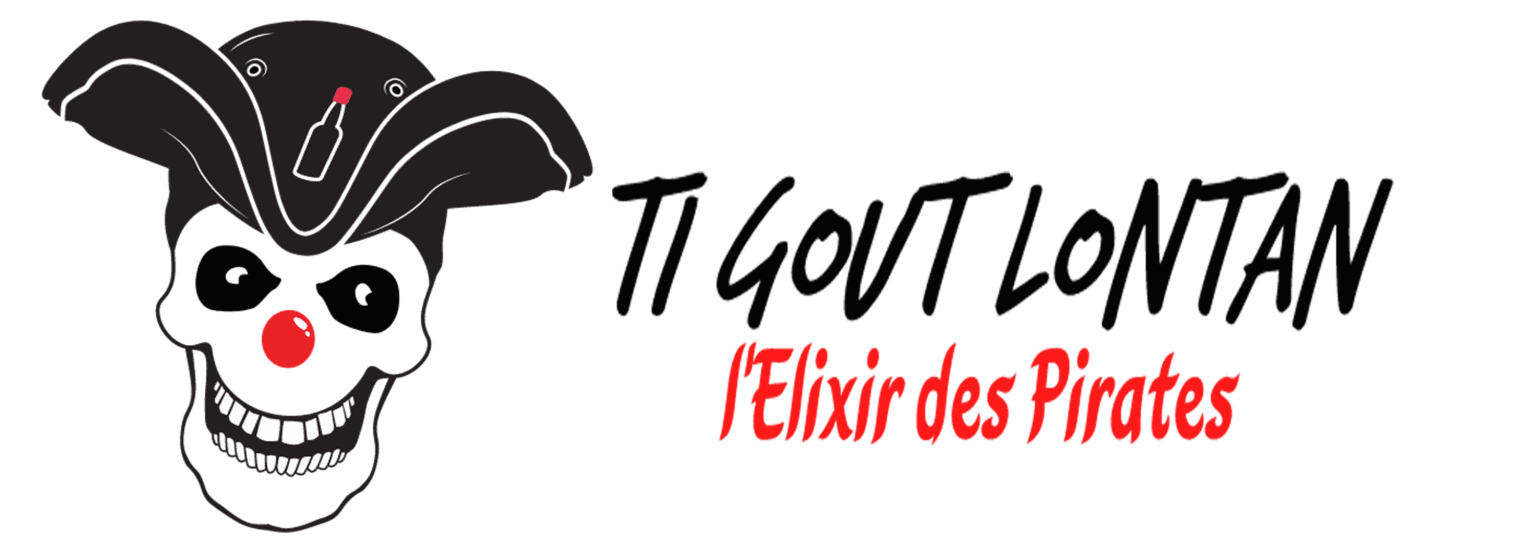 Logo Ti Gout Lontan, Rhum arrangé Réunion, Cave Roche Verre Bouteille, caviste saint-paul,