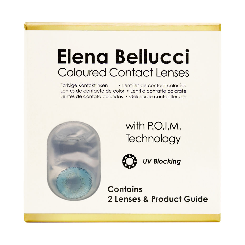Elena Bellucci Fantasy IV Blue – Coloured Contact Lenses – 3 Months – 2 Lenses
