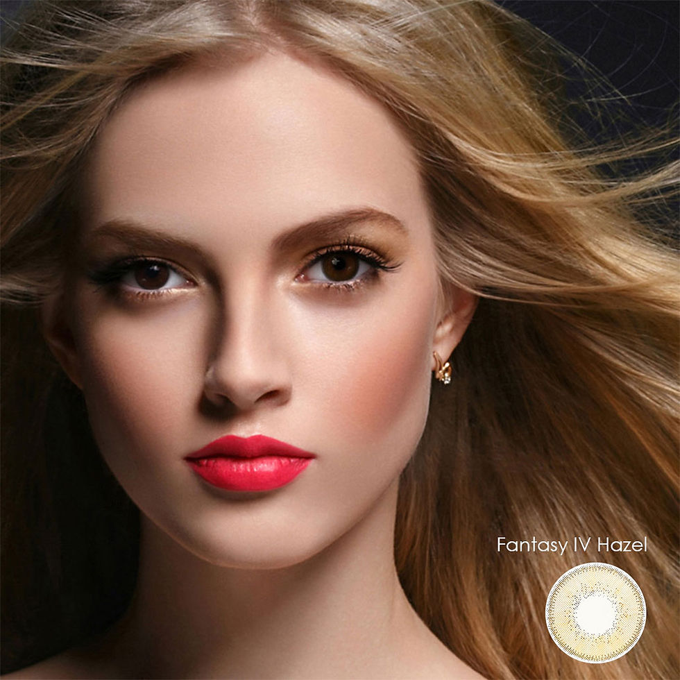 Thumbnail: Elena Bellucci Fantasy IV Hazel – Coloured Contact Lenses – 3 Months – 2 Lenses