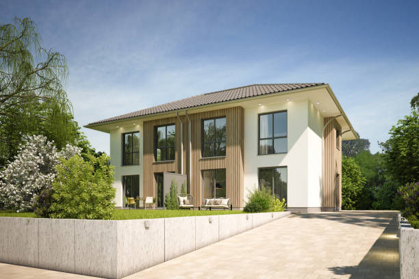 Duplex houses