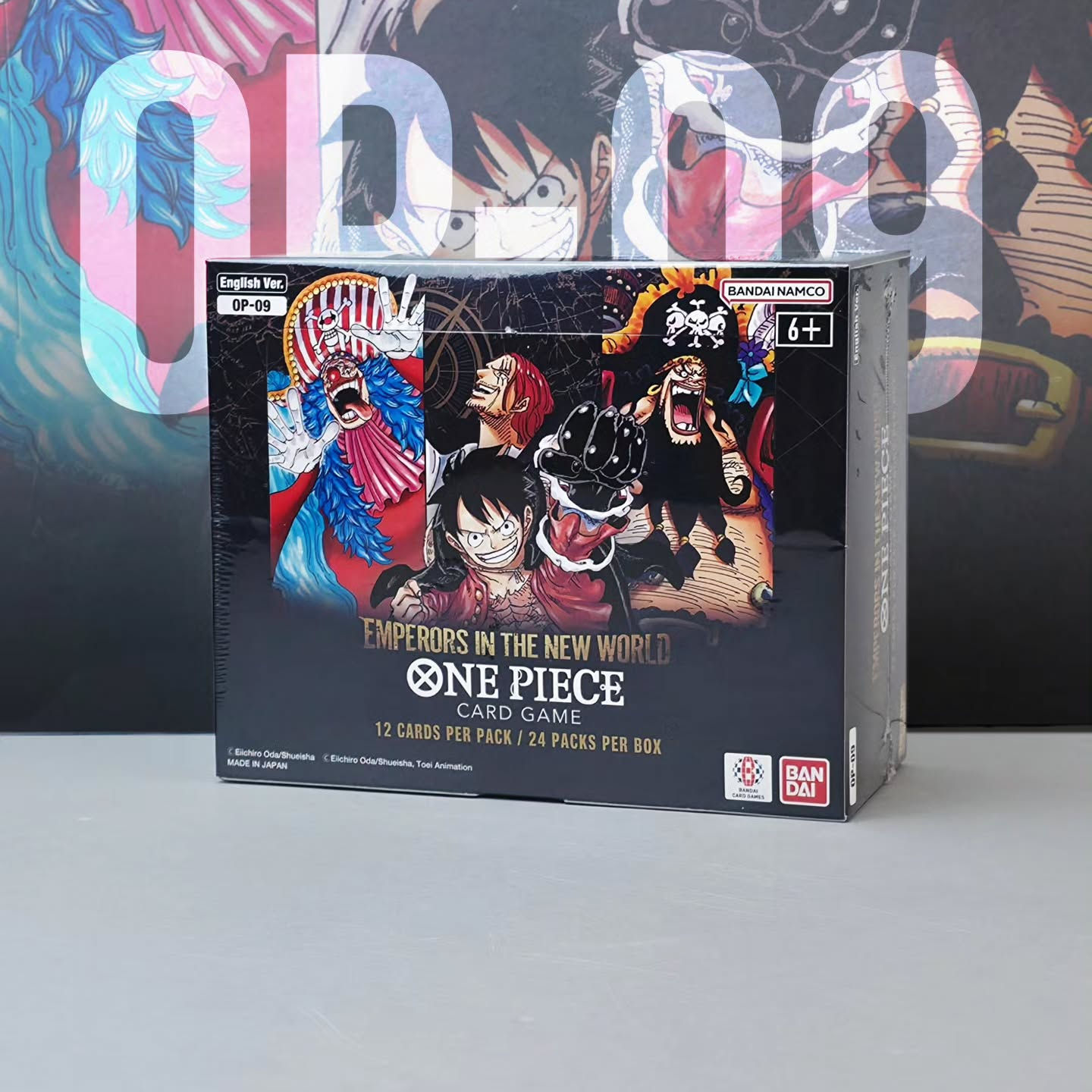 One Piece Card Game Emperors in the New World (OP-09) Booster Box