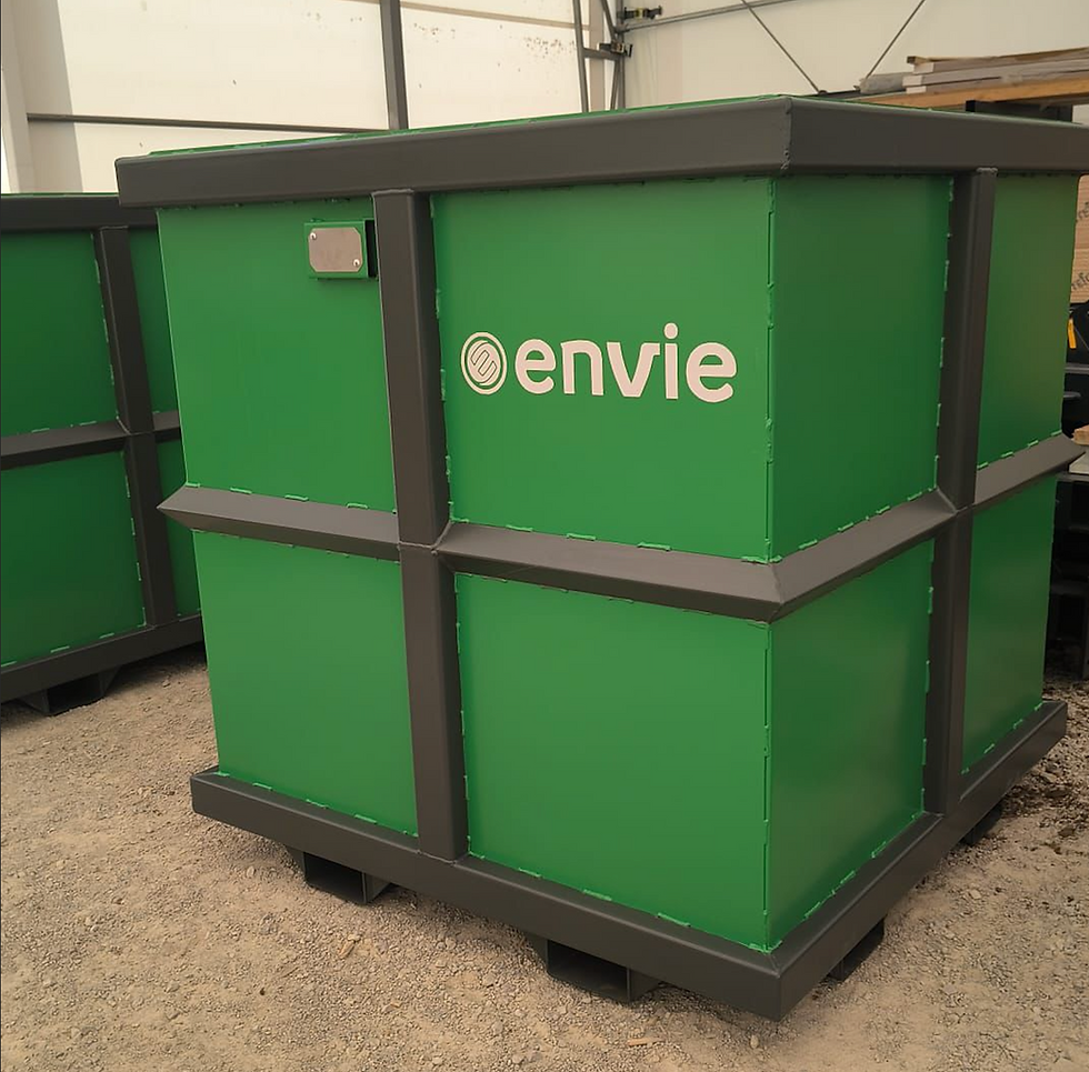 Custom-made containers to fit your waste manipulation needs