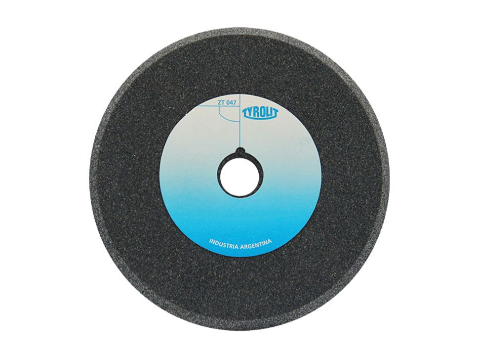 TYROLIT RUEDAS CON CHANFLE Óxido de Aluminio Gris (10A)