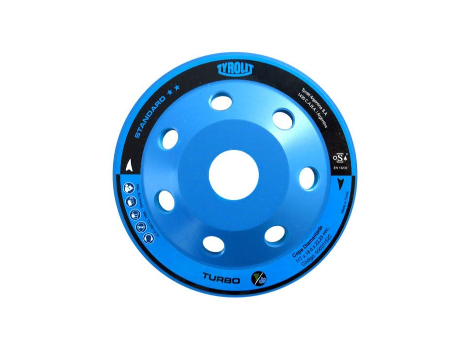 TYROLIT COPAS DIAMANTADAS | STANDARD Turbo