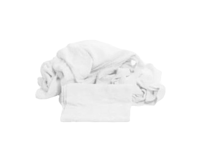 Washed White Turkish Towels Reclaimed 50 Pound Box