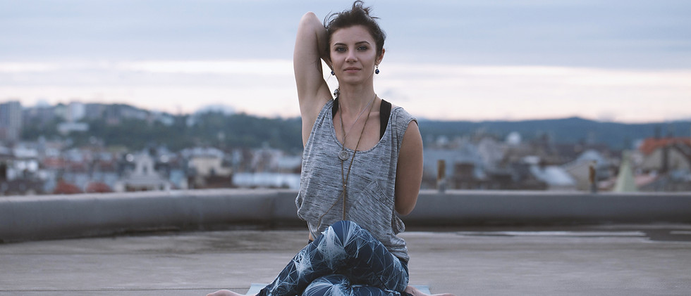 Yoga Pose Outdoors