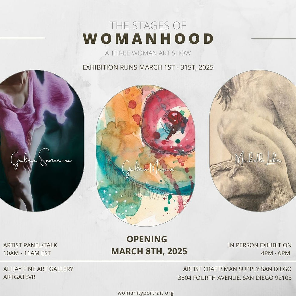 Three Stages of Womanhood - Virtual Exhibition