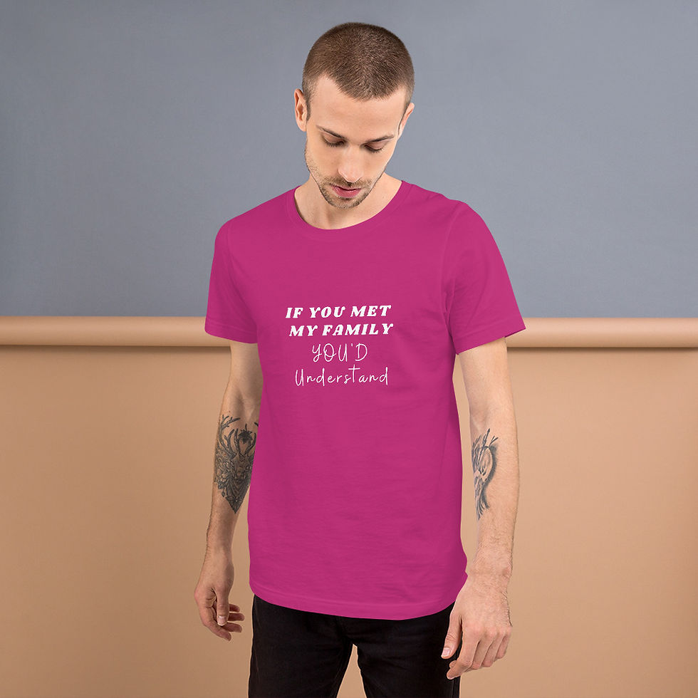 Thumbnail: New Best Selling Funny T-Shirt - If You Met My Family You'd Understand