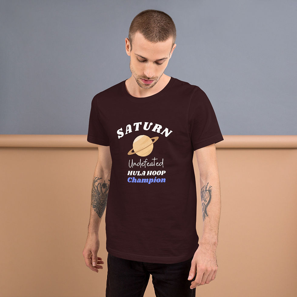 Thumbnail: Ultra-Soft Unisex T-Shirt - Saturn Undefeated